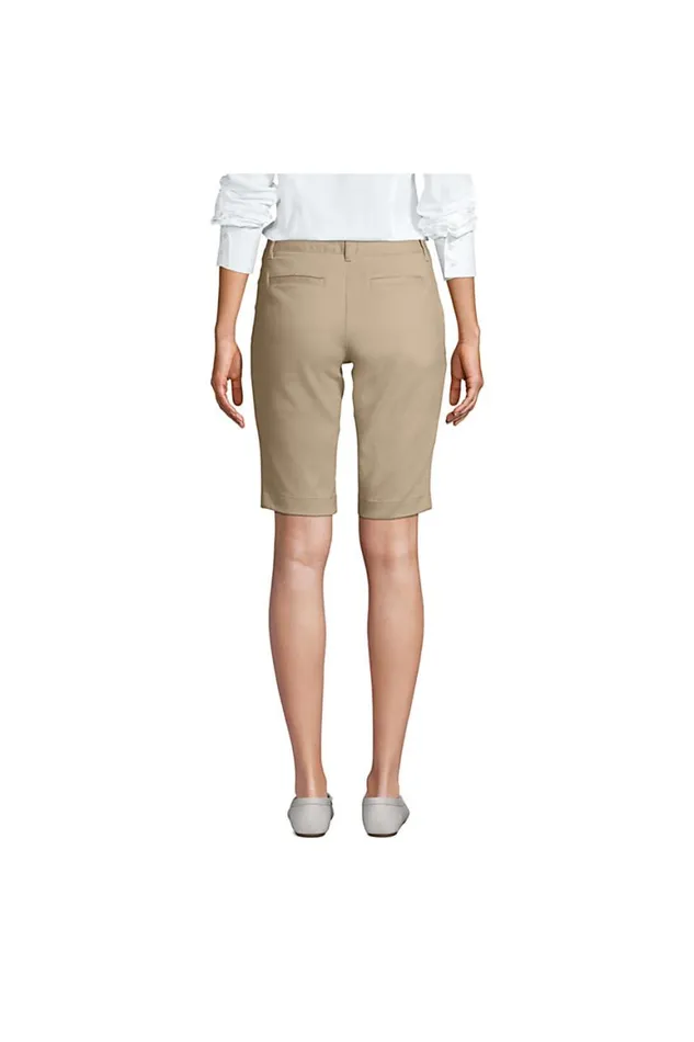 Lands039 End Shorts Women Stretch Chino Bermuda Shorts Classic Navy Lands039 End Shorts Women Stretch Chino Bermuda Shorts Classic Navy