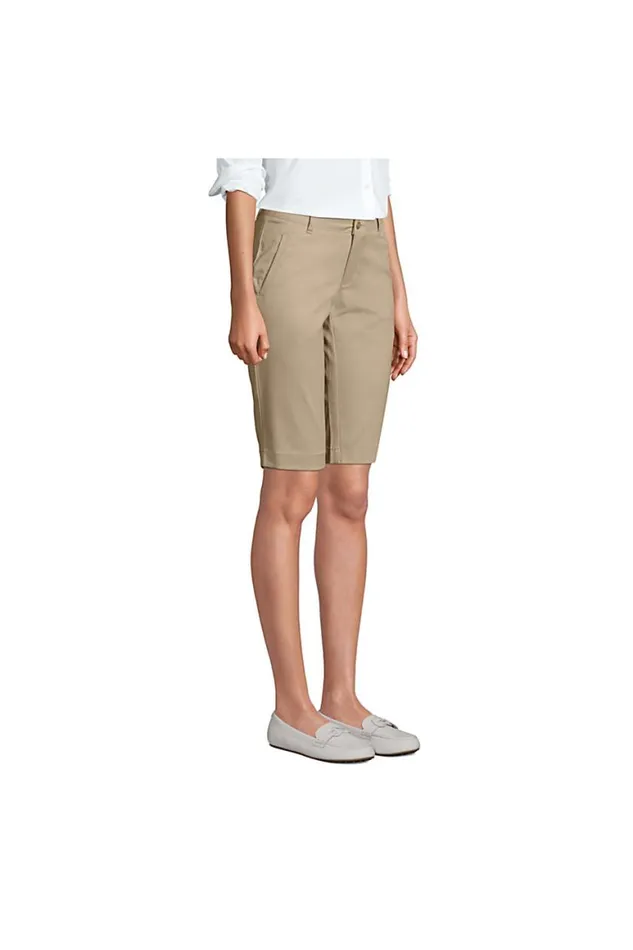 Lands039 End Shorts Women Stretch Chino Bermuda Shorts Classic Navy Lands039 End Shorts Women Stretch Chino Bermuda Shorts Classic Navy