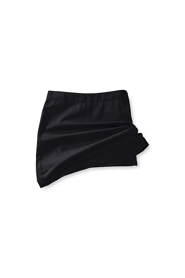 Lands039 End Skirts and Skorts Women Blend Chino Skort Above Knee Black Lands039 End Skirts and Skorts Women Blend Chino Skort Above Knee Black