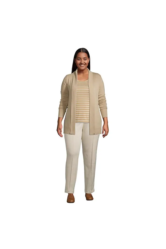 Lands039 End Sweaters Women Plus Size Cotton Modal Shawl Collar Cardigan Sweater Black Lands039 End Sweaters Women Plus Size Cotton Modal Shawl Collar Cardigan Sweater Black