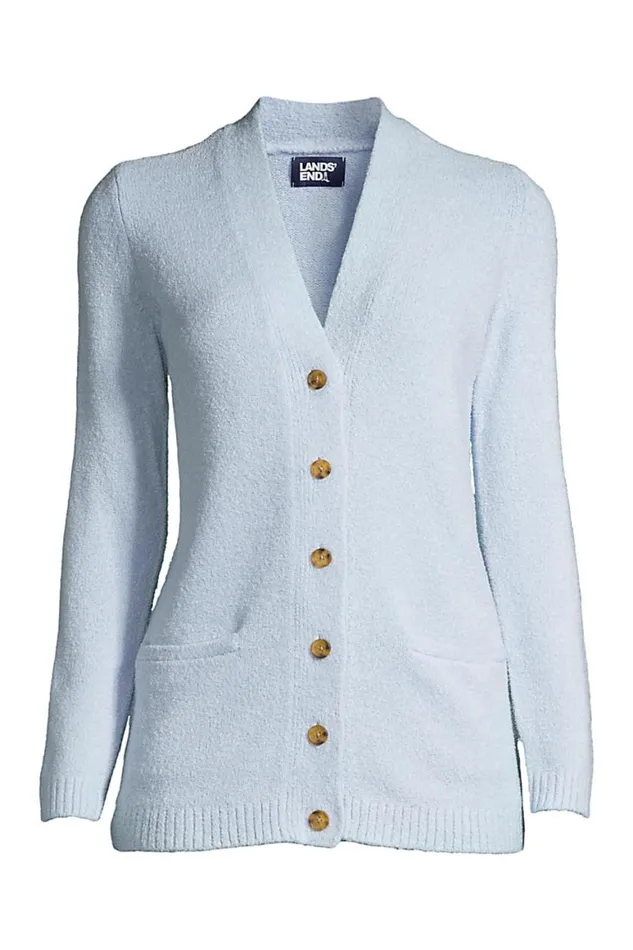 Lands039 End Sweaters Women Plus Size Lounge V Neck Cardigan Sweater Slounge Soft Blue Haze Lands039 End Sweaters Women Plus Size Lounge V Neck Cardigan Sweater Slounge Soft Blue Haze