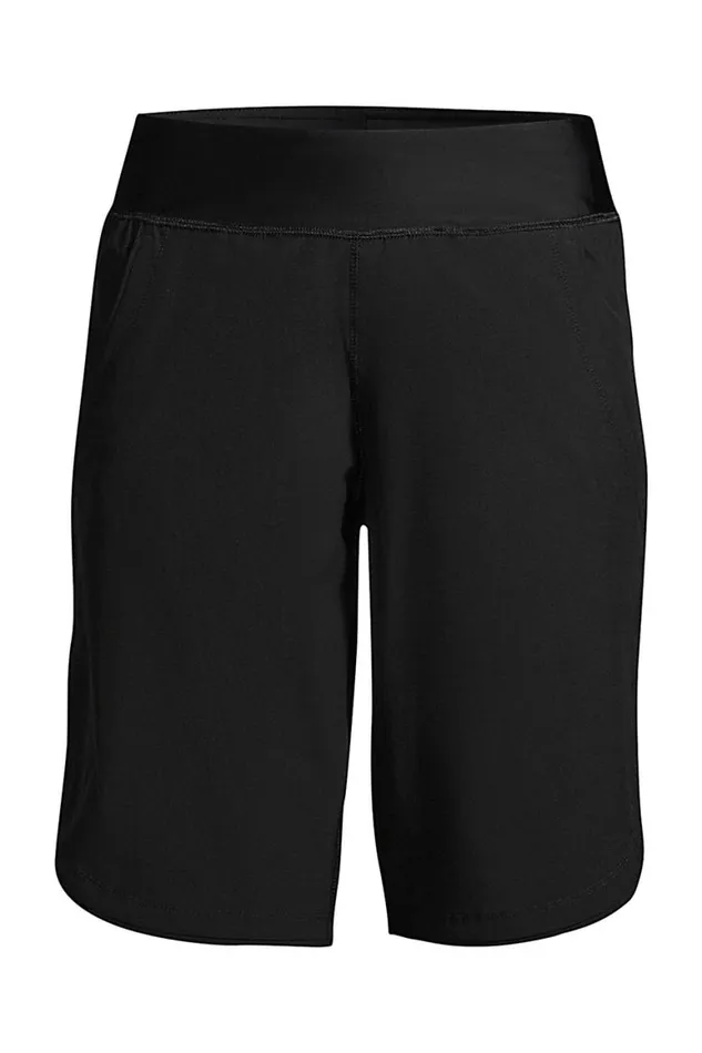 Lands039 End Swimsuits Women Plus Size 11034 Quick Dry Elastic Waist Modest Board Shorts Swim Coverup Shorts With Panty Black Lands039 End Swimsuits Women Plus Size 11034 Quick Dry Elastic Waist Modest Board Shorts Swim Coverup Shorts With Panty Black
