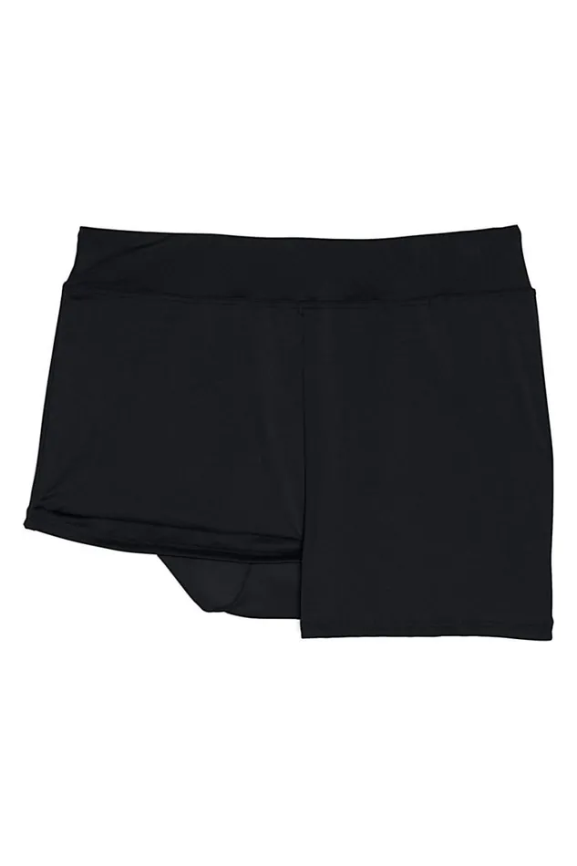 Lands039 End Swimsuits Women Plus Size Chlorine Resistant 3034 Tummy Control Modest Swim Shorts Black Lands039 End Swimsuits Women Plus Size Chlorine Resistant 3034 Tummy Control Modest Swim Shorts Black
