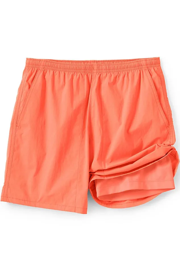 Lands039 End Swimwear Men Sport Swim Short With Hydroliner Papaya Orange Lands039 End Swimwear Men Sport Swim Short With Hydroliner Papaya Orange
