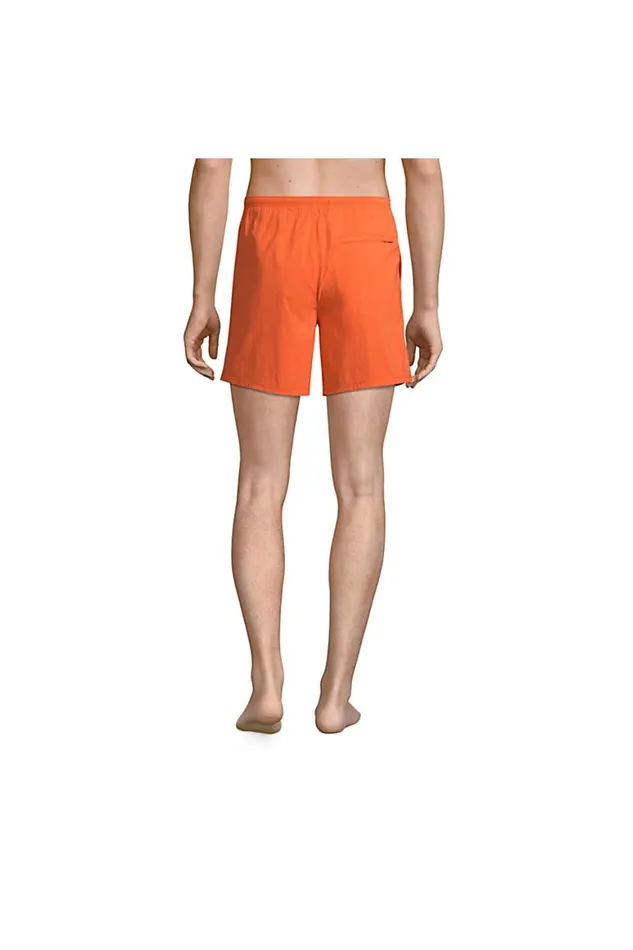Lands039 End Swimwear Men Sport Swim Short With Hydroliner Papaya Orange Lands039 End Swimwear Men Sport Swim Short With Hydroliner Papaya Orange