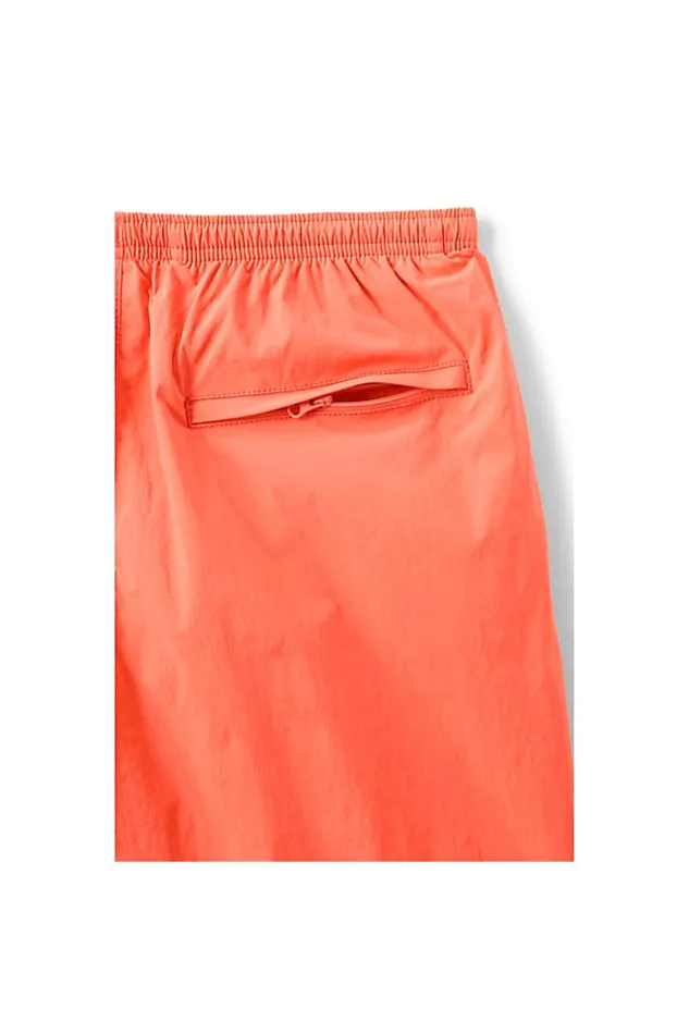 Lands039 End Swimwear Men Sport Swim Short With Hydroliner Papaya Orange Lands039 End Swimwear Men Sport Swim Short With Hydroliner Papaya Orange