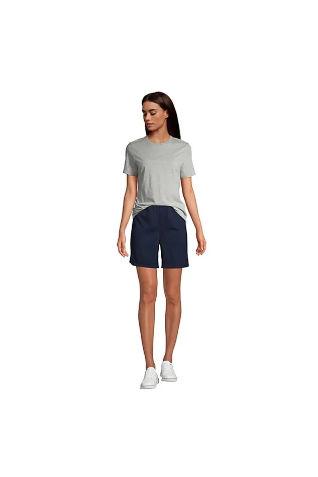 Lands039 End Tops and Tees Women Short Sleeve Feminine Fit Essential Tshirt Black Lands039 End Tops and Tees Women Short Sleeve Feminine Fit Essential Tshirt Black