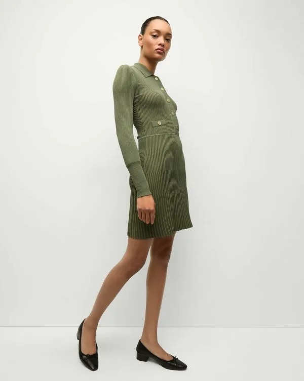Lauper Sweater Dress Stone Army Women Veronica Beard Dresses Lauper Sweater Dress Stone Army Women Veronica Beard Dresses