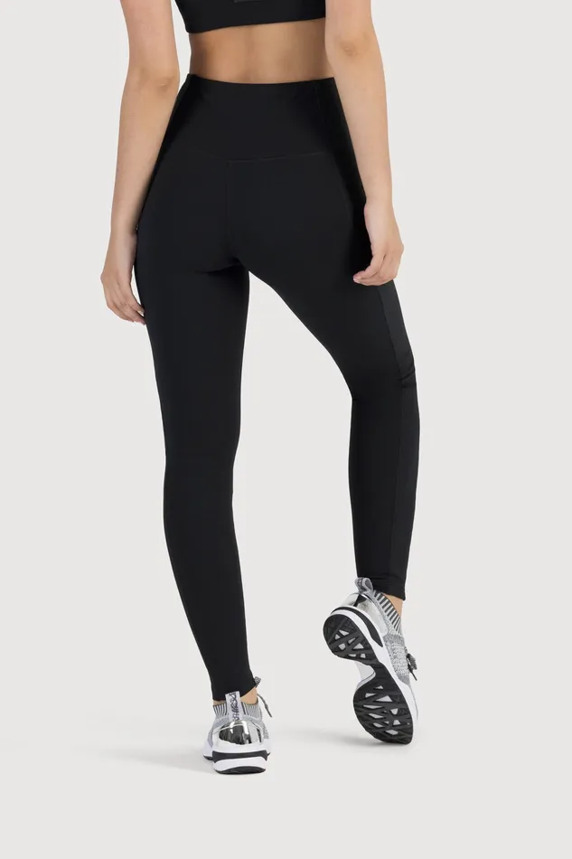 Leggings Bloch Adult Bloch Technique Rib Panel Legging Graphite