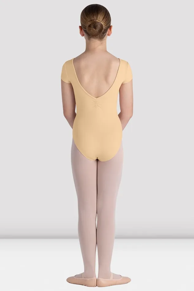 Leotards Children Girls Piper Cap Sleeve Leotard Sand Bloch