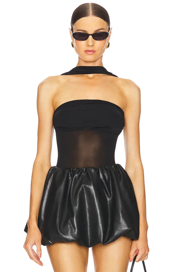 Lexi Bodysuit Black Women Lovers and Friends Tops