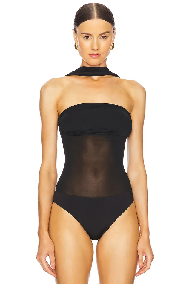 Lexi Bodysuit Black Women Lovers and Friends Tops Lexi Bodysuit Black Women Lovers and Friends Tops