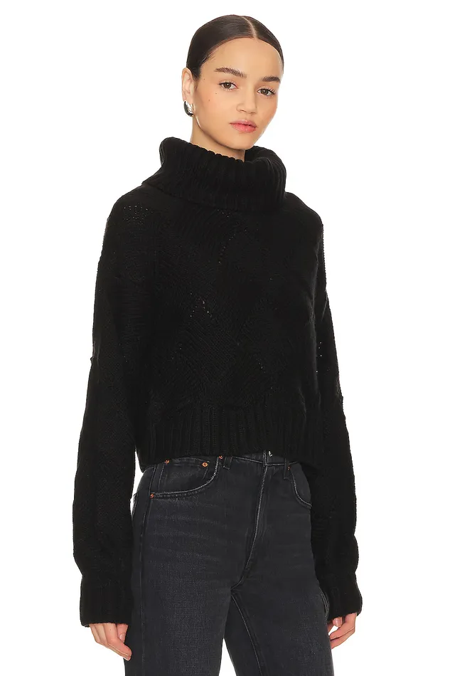 Lilah Turtleneck Black Women Lovers and Friends Sweaters and Knits Lilah Turtleneck Black Women Lovers and Friends Sweaters and Knits