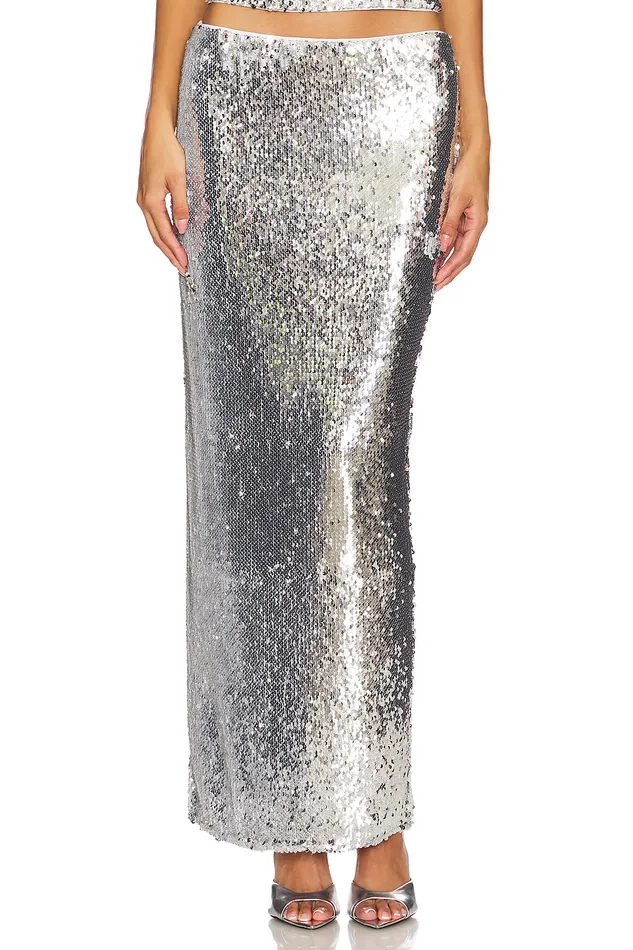 Lilium Skirt Silver Women Lovers and Friends Skirts