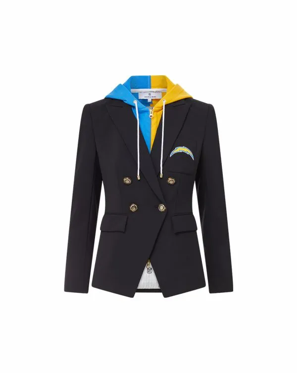Los Angeles Chargers Dickey Jacket Los Angeles Chargers Women Veronica Beard Jackets and Outerwear Los Angeles Chargers Dickey Jacket Los Angeles Chargers Women Veronica Beard Jackets and Outerwear
