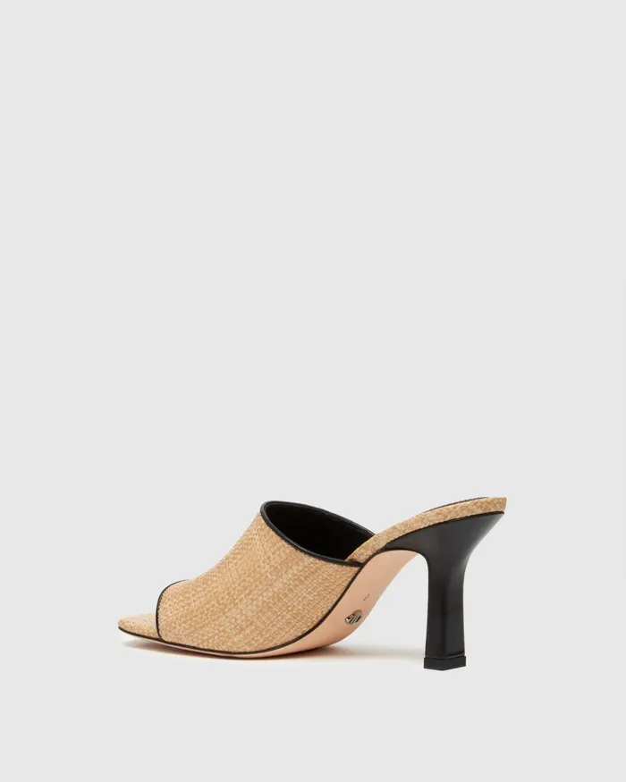 Louise Sandal 8211 NaturalBlack Raffia Women Sandals PAIGE Louise Sandal 8211 NaturalBlack Raffia Women Sandals PAIGE