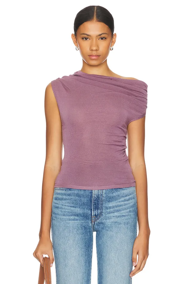 Luciana Top Mauve Women Lovers and Friends Tops