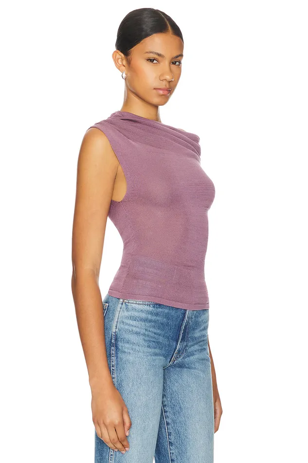 Luciana Top Mauve Women Lovers and Friends Tops