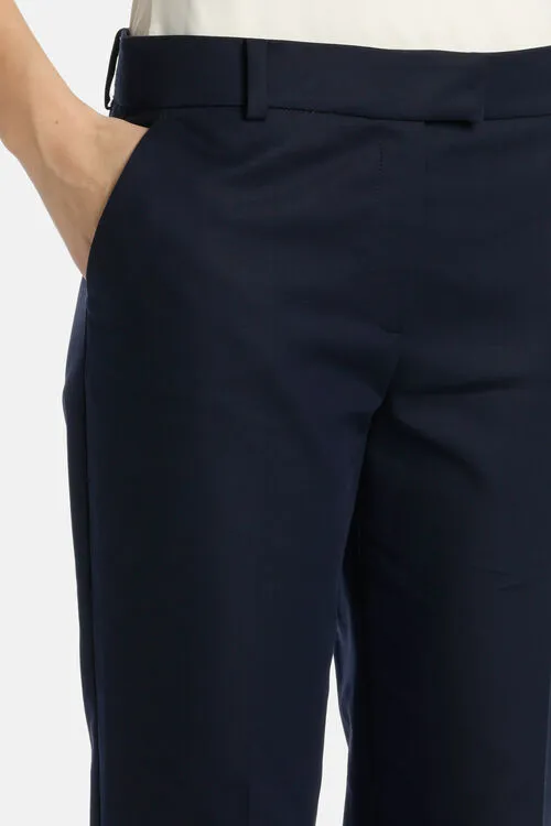 Luisa Spagnoli Alpaca Alpaca Blue Women Pants Luisa Spagnoli Alpaca Alpaca Blue Women Pants