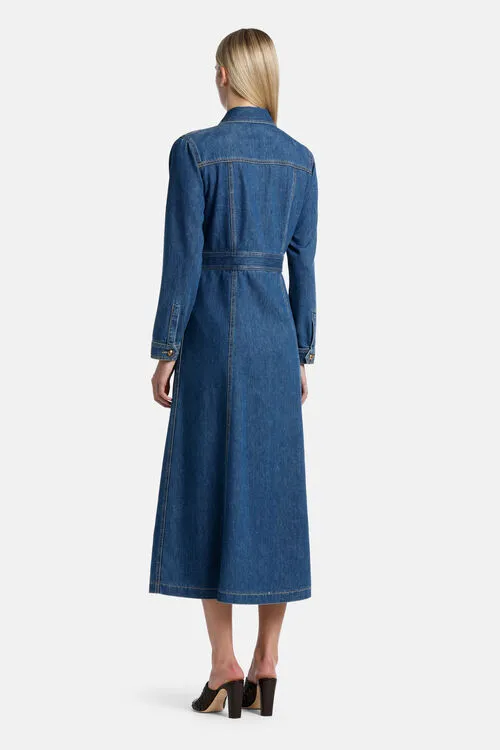 Luisa Spagnoli Dresses and Jumpsuits Women Pagella Pagella Avio Blue Luisa Spagnoli Dresses and Jumpsuits Women Pagella Pagella Avio Blue