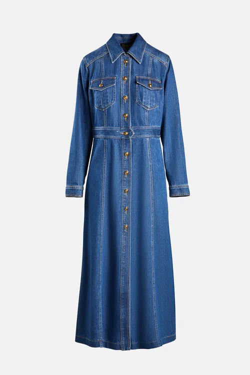 Luisa Spagnoli Dresses and Jumpsuits Women Pagella Pagella Avio Blue Luisa Spagnoli Dresses and Jumpsuits Women Pagella Pagella Avio Blue