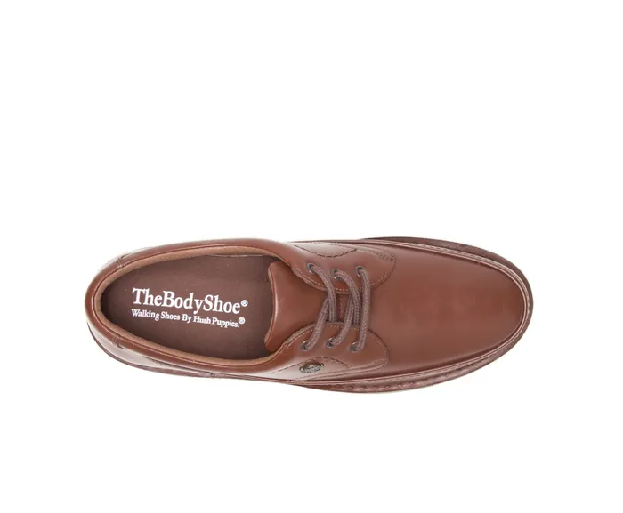 Mall Walker Antique Brown Leather Walking Shoes Hush Puppies Men Mall Walker Antique Brown Leather Walking Shoes Hush Puppies Men