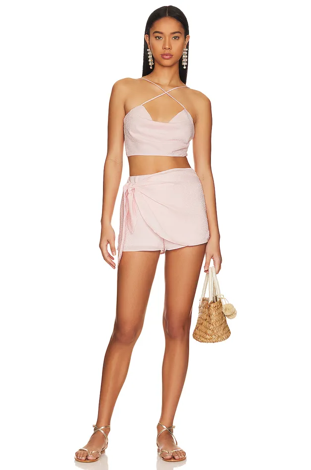 Massie Skort Blush Pink Women Lovers and Friends Shorts