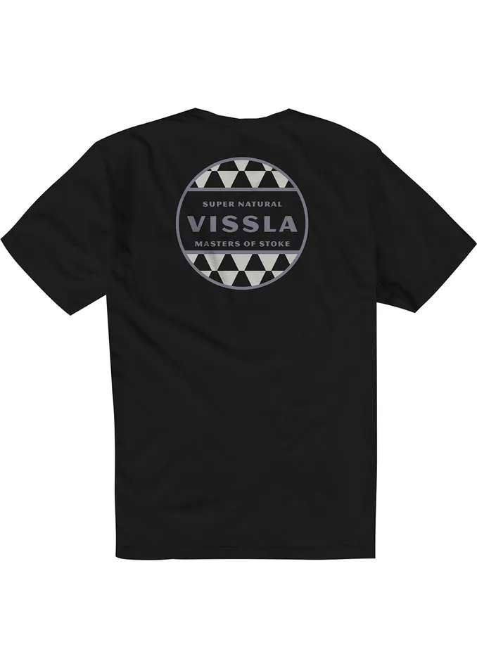 Masters Of Stoke Premium Pkt Tee Black Men Premium Tees Vissla