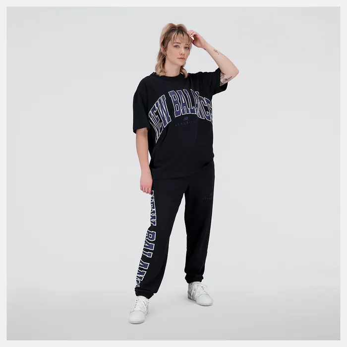 Matching Sets MenWomen New Balance Unissentials Warped Classics French Terry Sweatpant BLACK Matching Sets MenWomen New Balance Unissentials Warped Classics French Terry Sweatpant BLACK