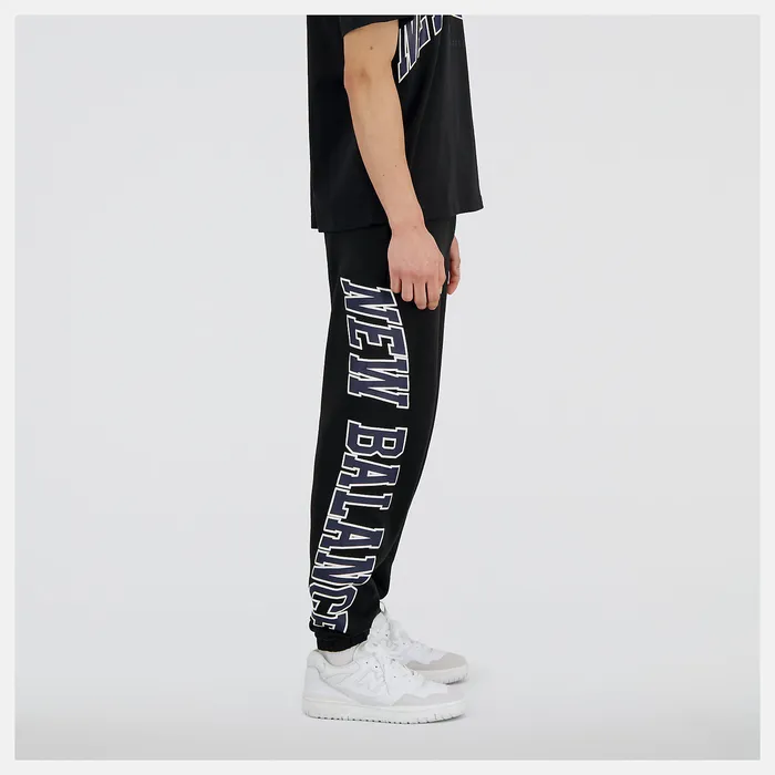 Matching Sets MenWomen New Balance Unissentials Warped Classics French Terry Sweatpant BLACK Matching Sets MenWomen New Balance Unissentials Warped Classics French Terry Sweatpant BLACK
