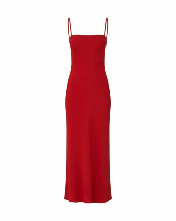 Mavis Maxi Slip Dress Crimson Women Veronica Beard Dresses Mavis Maxi Slip Dress Crimson Women Veronica Beard Dresses