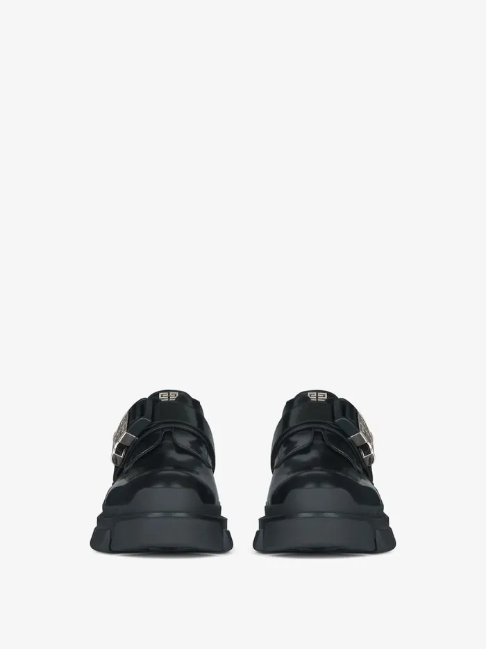 Men Boots and Loafers Givenchy Terra Derbies In Leather Black Men Boots and Loafers Givenchy Terra Derbies In Leather Black