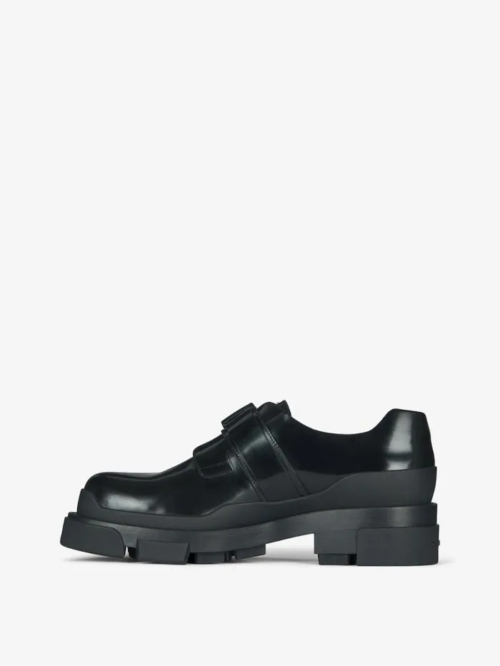 Men Boots and Loafers Givenchy Terra Derbies In Leather Black Men Boots and Loafers Givenchy Terra Derbies In Leather Black