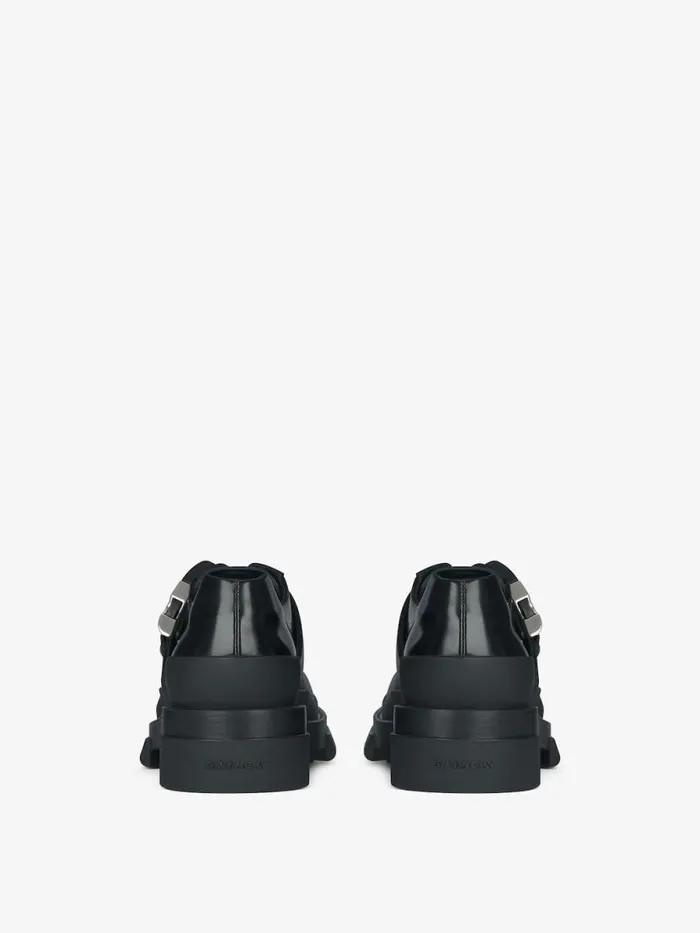 Men Boots and Loafers Givenchy Terra Derbies In Leather Black Men Boots and Loafers Givenchy Terra Derbies In Leather Black