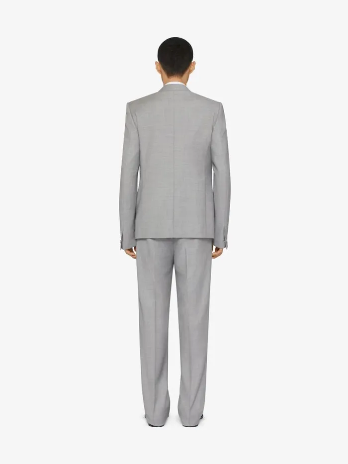 Men Coats and Jackets Givenchy Jacket In Wool Greywhite