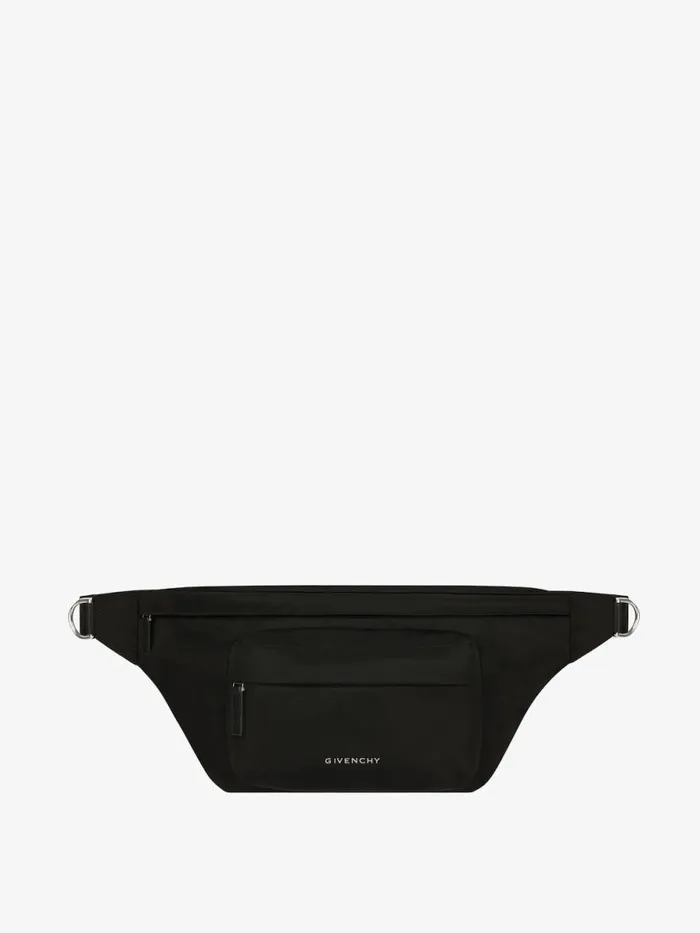 Men Crossbody Bags Givenchy Essential U Bumbag In Nylon Black