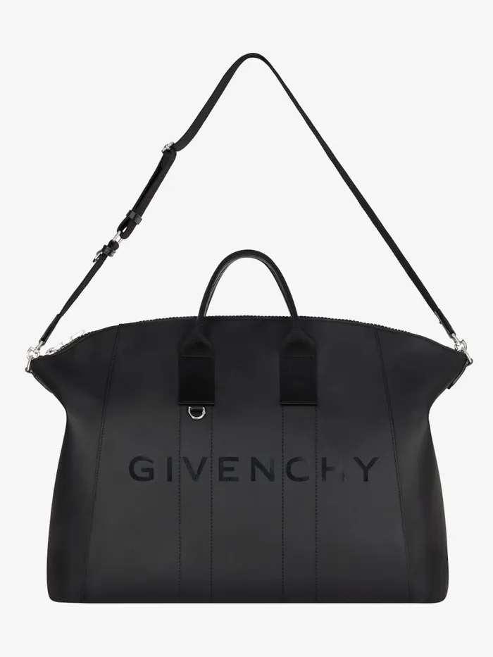 Men Crossbody Bags Givenchy Medium Antigona Sport Bag In Coated Canvas Black Men Crossbody Bags Givenchy Medium Antigona Sport Bag In Coated Canvas Black