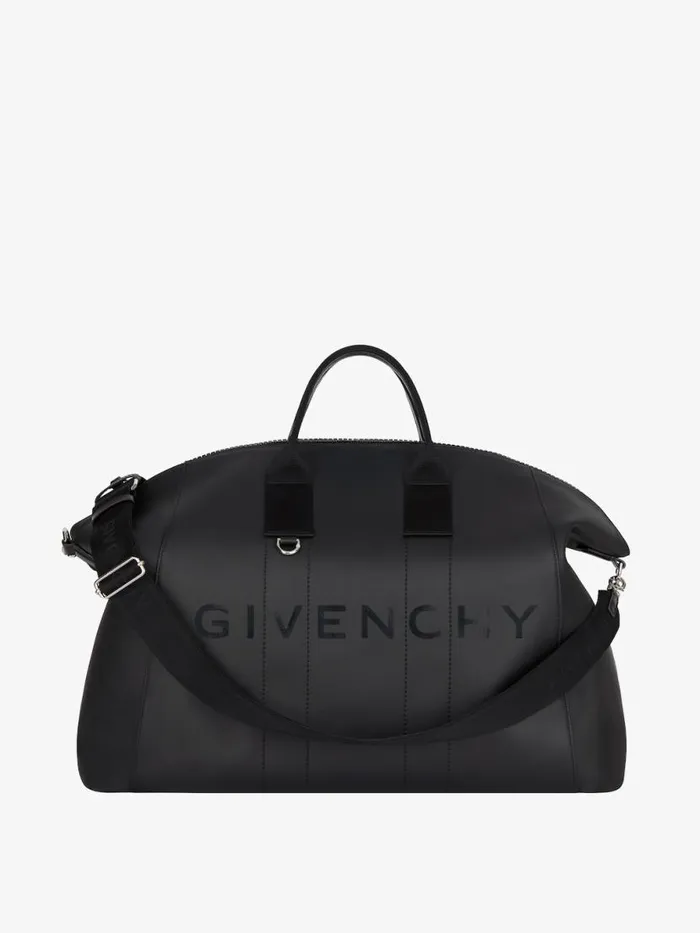 Men Crossbody Bags Givenchy Medium Antigona Sport Bag In Coated Canvas Black Men Crossbody Bags Givenchy Medium Antigona Sport Bag In Coated Canvas Black