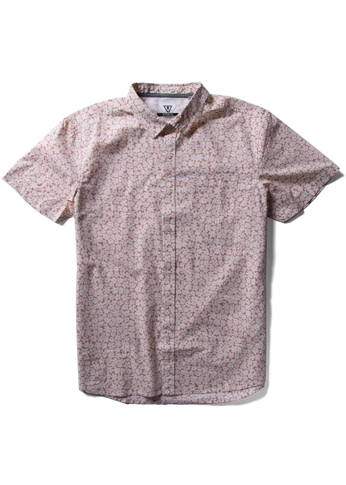 Men Cut Up Ss Eco Ss Shirt Clay Shirts and Flannels Vissla
