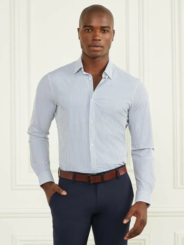 Men Formal ButtonUp Shirt S772 Shirts GUESS