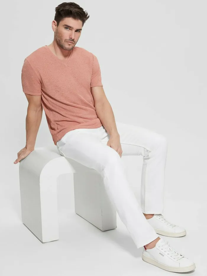 Men GUESS Gauze Tee Satin Rose TShirts and Tanks Men GUESS Gauze Tee Satin Rose TShirts and Tanks