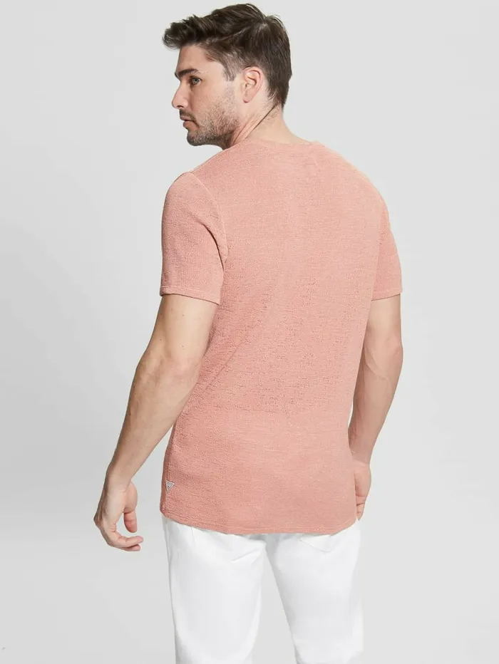 Men GUESS Gauze Tee Satin Rose TShirts and Tanks Men GUESS Gauze Tee Satin Rose TShirts and Tanks