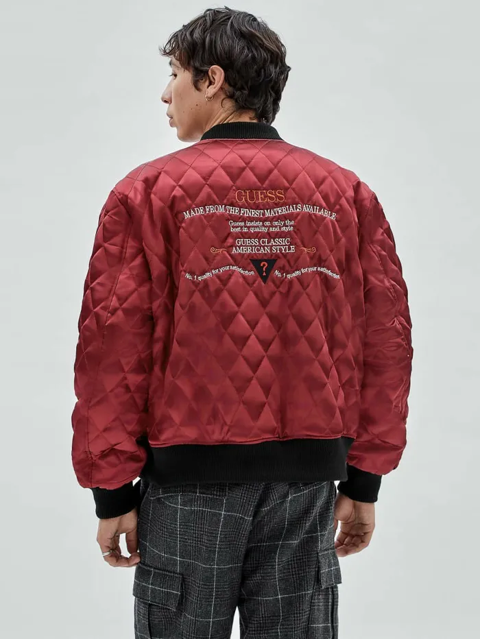 Men GUESS Originals Reversible Flight Jacket Black Jackets and Coats GUESS Men GUESS Originals Reversible Flight Jacket Black Jackets and Coats GUESS