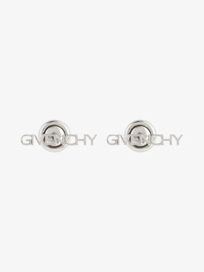 Men Jewelry Givenchy GIVENCHY Earrings In Metal Silvery