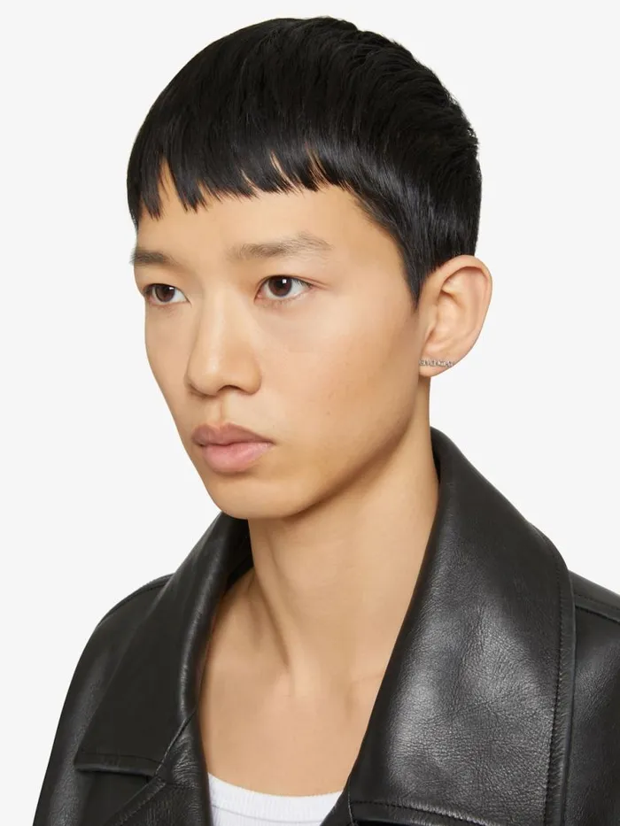 Men Jewelry Givenchy GIVENCHY Earrings In Metal Silvery