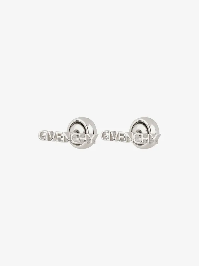 Men Jewelry Givenchy GIVENCHY Earrings In Metal Silvery