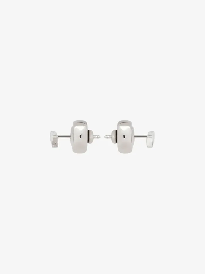 Men Jewelry Givenchy GIVENCHY Earrings In Metal Silvery