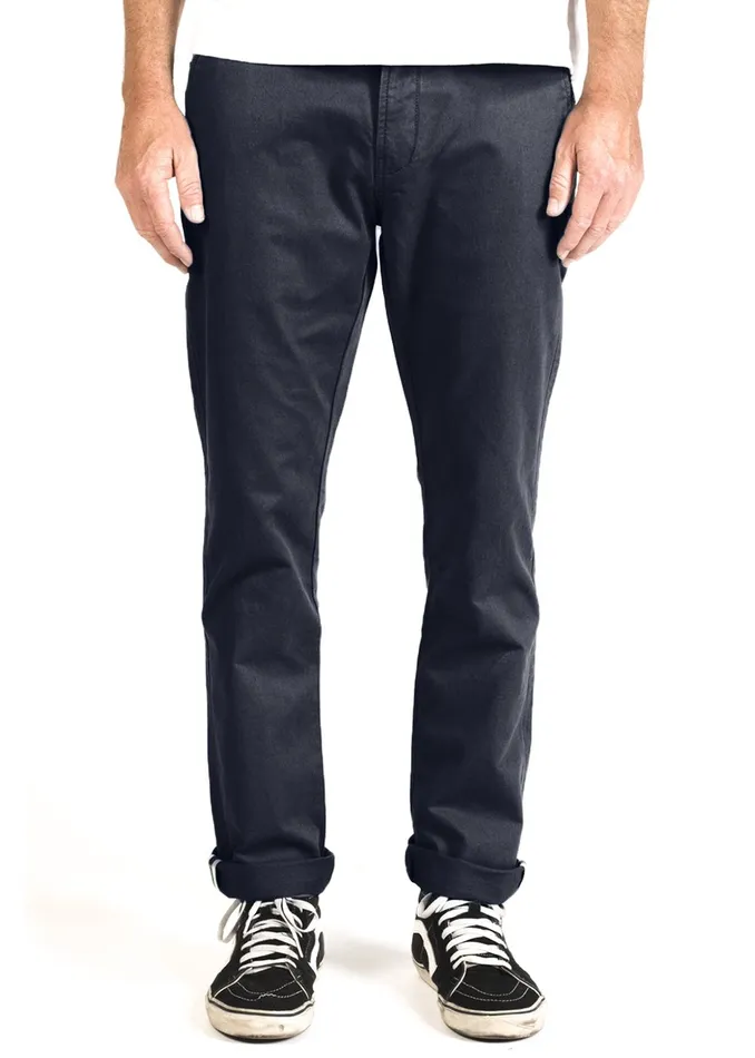 Men Low Tide Chino Eco Pant Dark Naval Pants and Denim Vissla Men Low Tide Chino Eco Pant Dark Naval Pants and Denim Vissla