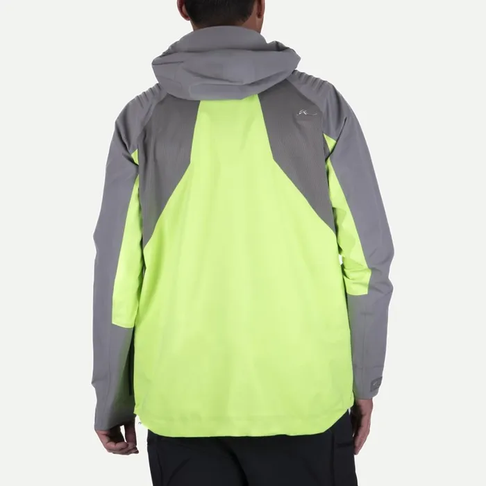 Men Lucas FRX Shell Jacket Limelightpewter KJUS Jackets and Vests