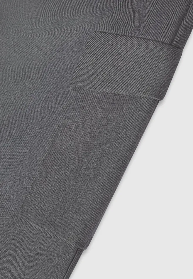 Men Manire De Voir Angular Pocket Cargo Pants Grey Marl